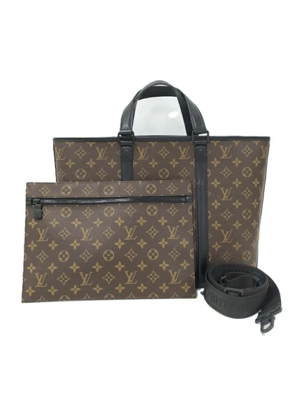 Louis Vuitton Weekend Tote GM Monogram Macassar